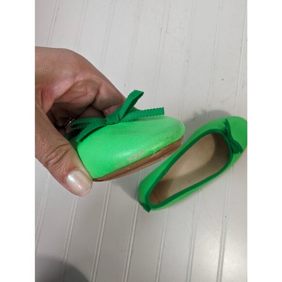 Crewcuts Lime Green Ballet Flats Big Kids 2 - Picture 3 of 8